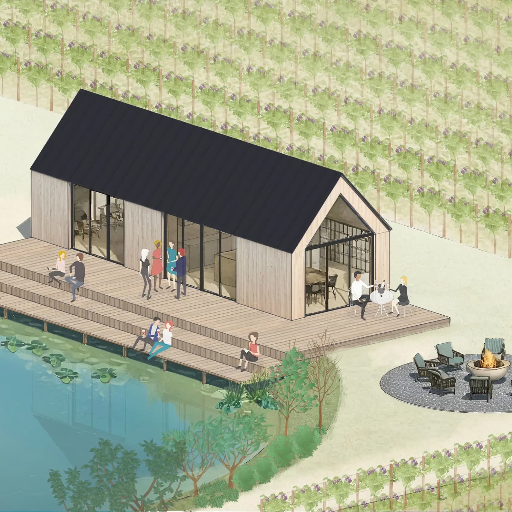 Project Midnight — A space for biodynamic wine and sustainable living